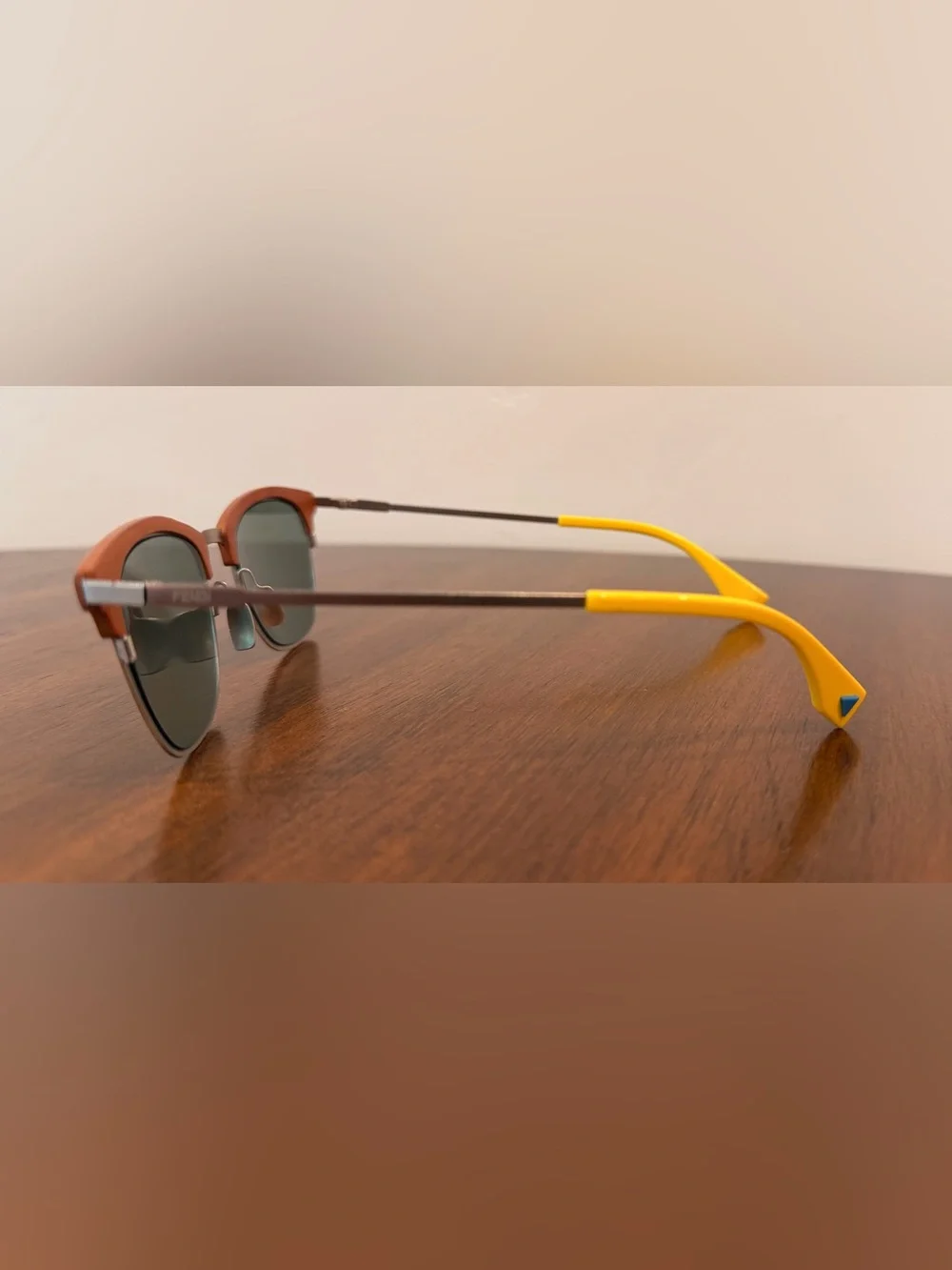 Fendi FF 0228/S Brown Silver Designer Sunglasses 50-21-145